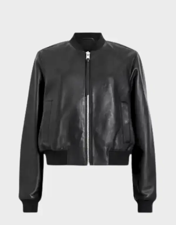 ALLSAINTS Orten Leather Bomber Jacket