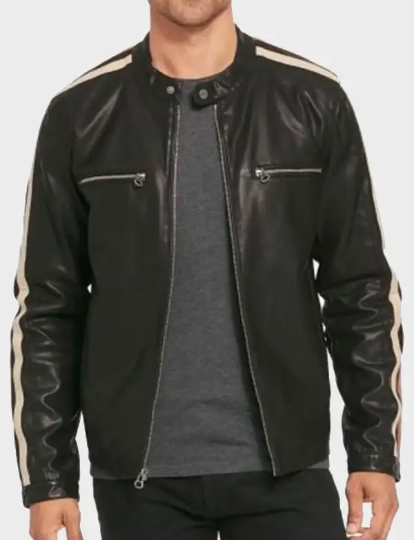 Black Leather Biker’s Jackets For Men