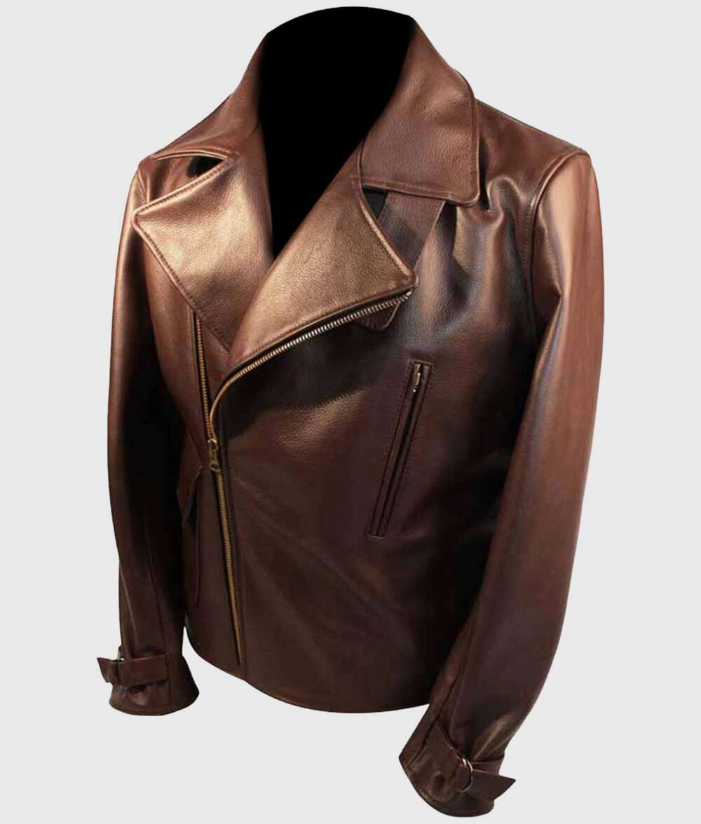 Captain America The First Avenger Brown Leather Jacket
