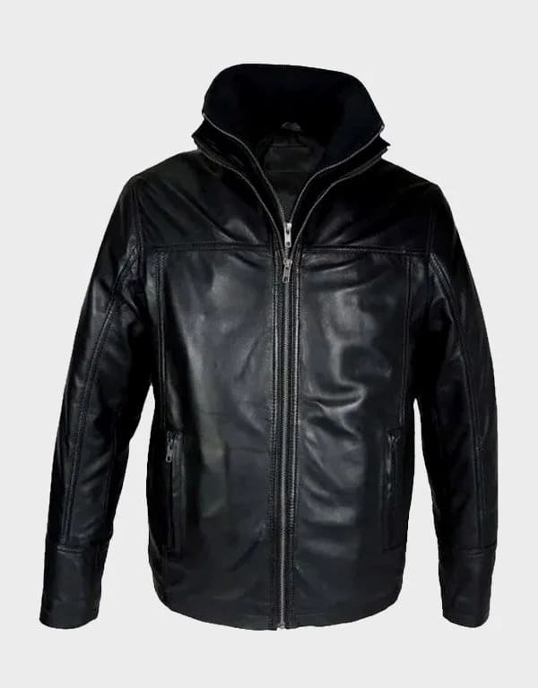 Black Classic Leather Jacket