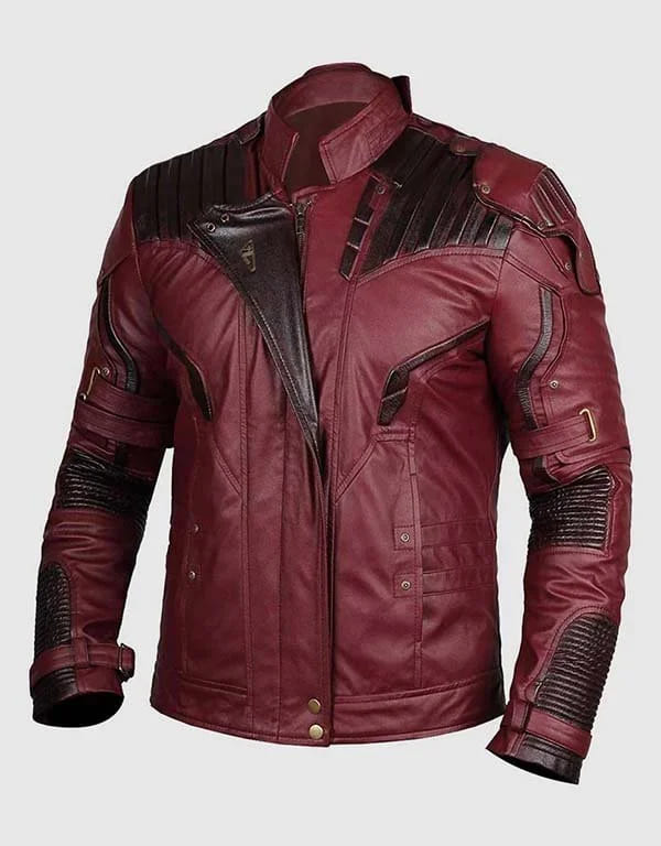 Star Lord Infinity War Leather Jacket