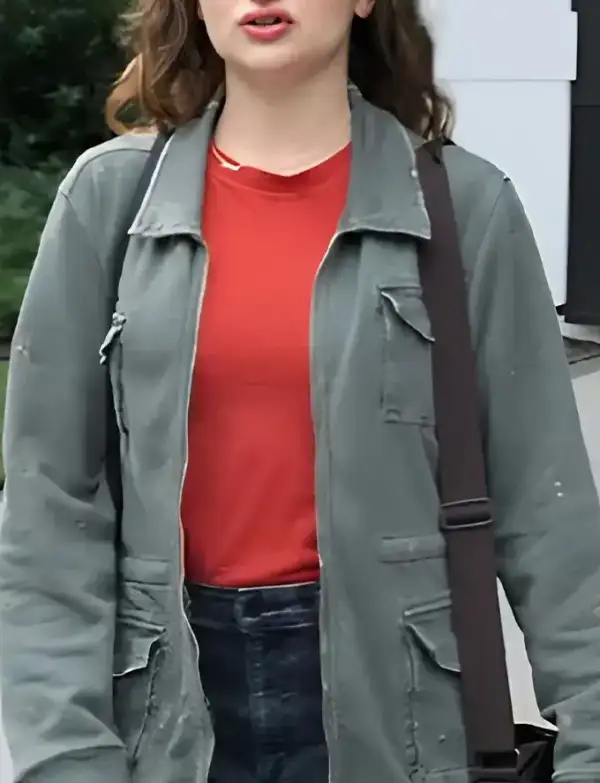 A Family Affair Joey King Grey Jacket