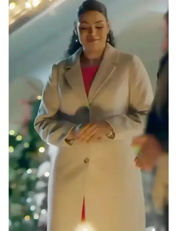 A Christmas Treasure Lou Wool Trench Coat