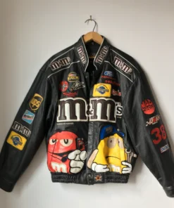 M&m’s Nascar Leather Jacket