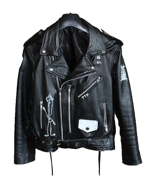 These Things Happen When It’s Dark Out Leather Jacket