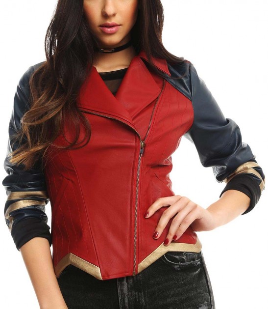 Wonder Woman Leather Jacket