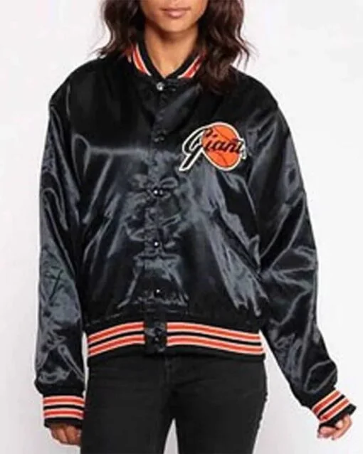80s San Francisco Giants Bomber Satin Jacket