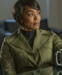 9-1-1 S04 Athena Grant Green Coat