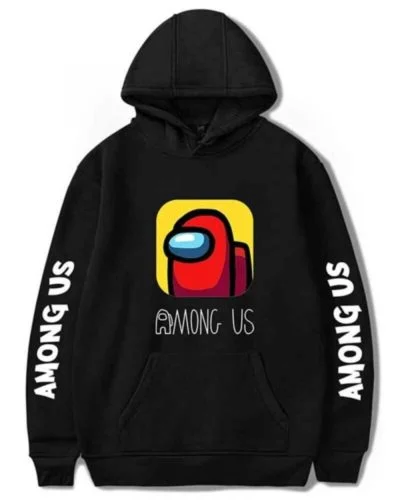 Among Us Black Hoodie