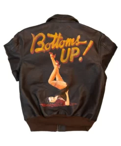 40th Anniversary Bottoms Up A-2 Pinup Jacket - Image 2