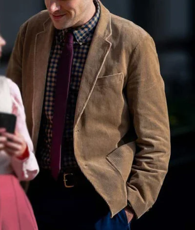 Adam Chanler-Berat Gossip Girl Corduroy Blazer