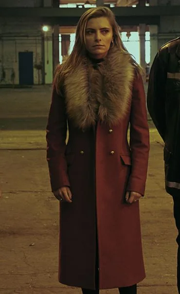 Christmas Crossfire Sophia Thomalla Coat